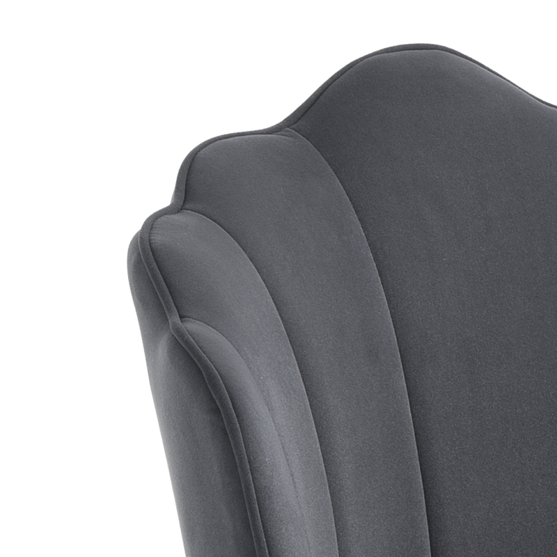 Set di 4 SEDIE SHELL GREY TOMASUCCI