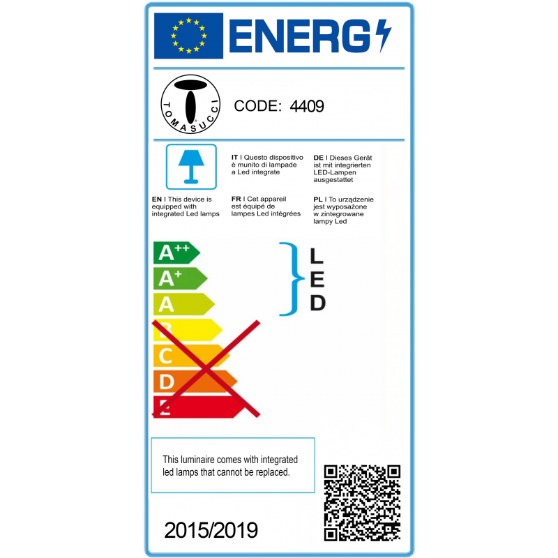 PLAFONIERA SHANGHAI TOMASUCCI
