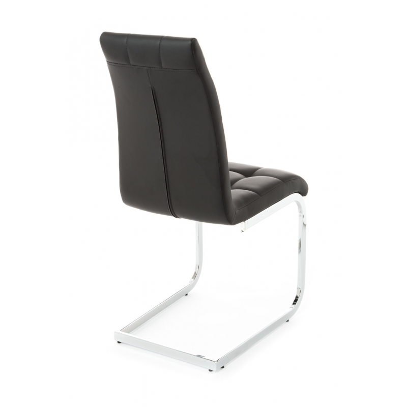 Set di 4 SEDIE "COZY BLACK" TOMASUCCI