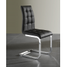 Set di 4 SEDIE "COZY BLACK" TOMASUCCI