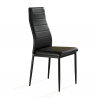 Set di 4 SEDIE "CAMARO BLACK" TOMASUCCI