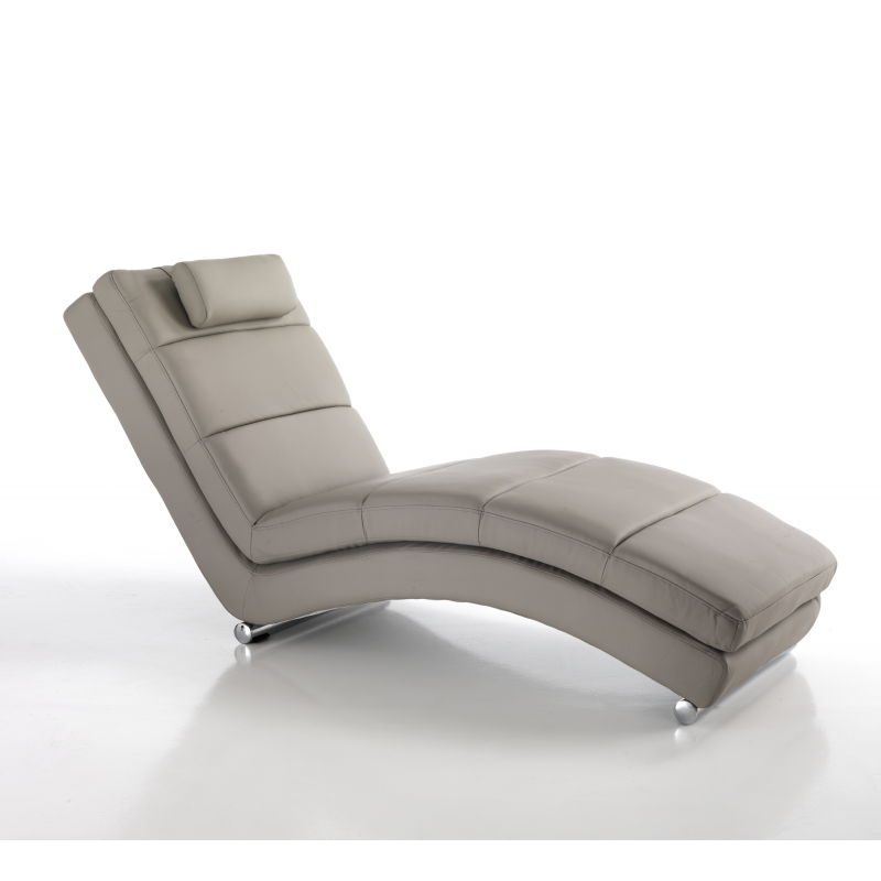 CHAISE LONGUE SOFIA TAUPE TOMASUCCI
