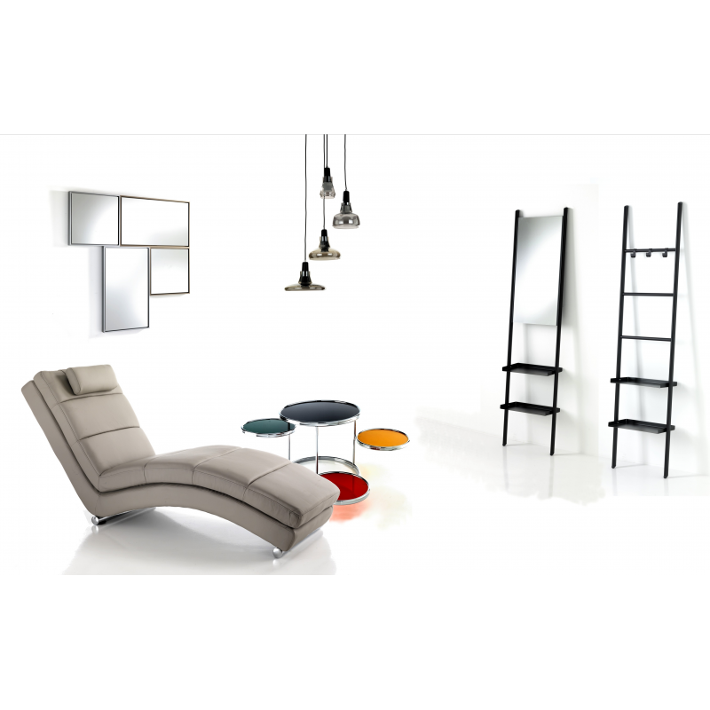 CHAISE LONGUE SOFIA TAUPE TOMASUCCI