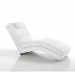 CHAISE LONGUE SOFIA WHITE TOMASUCCI