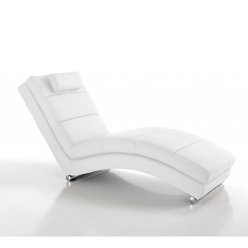 CHAISE LONGUE SOFIA WHITE TOMASUCCI