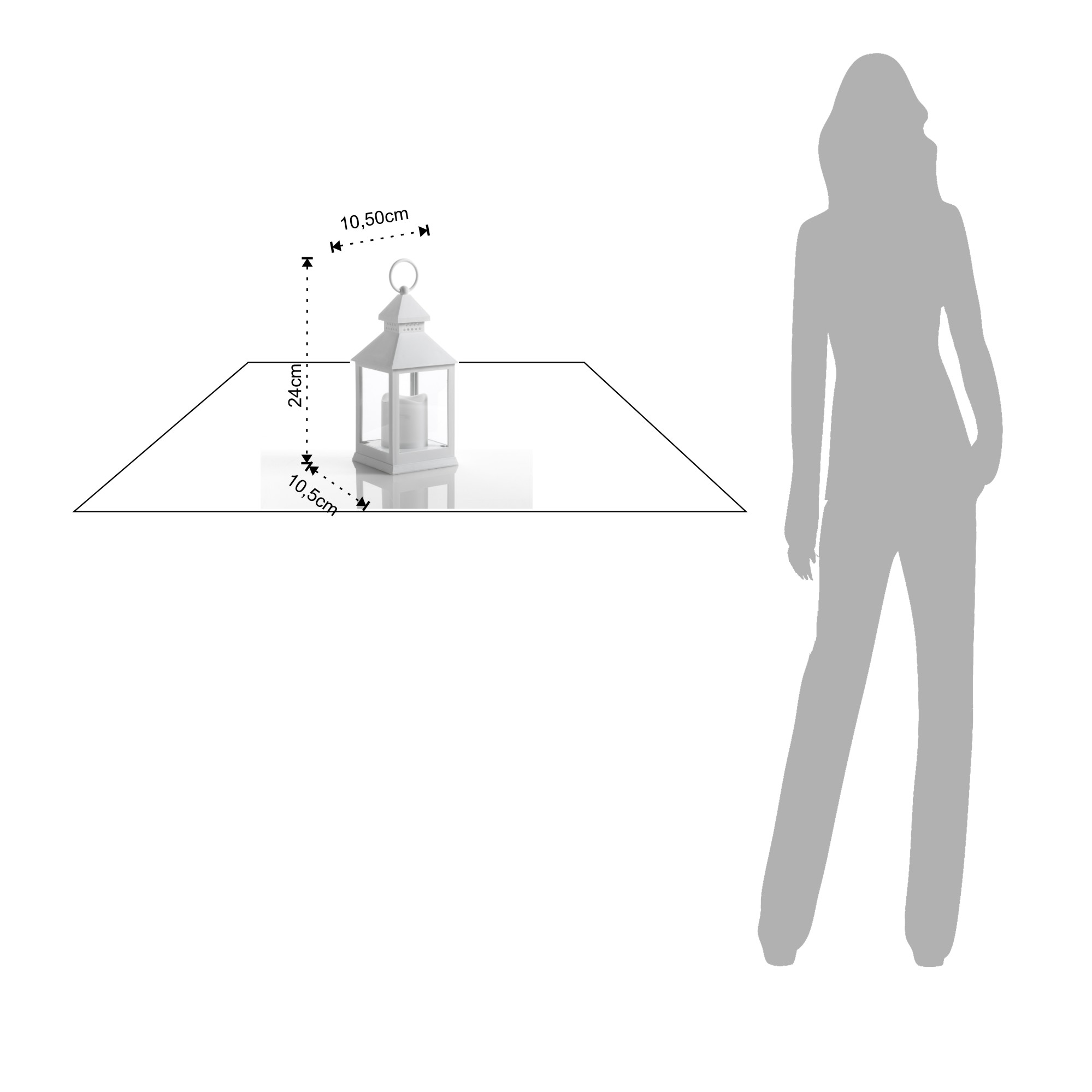 LAMPADA DECORATIVA LANTERN 24 TOMASUCCI