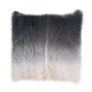CUSCINO GRANDE FUR GREY/IVORY TOMASUCCI