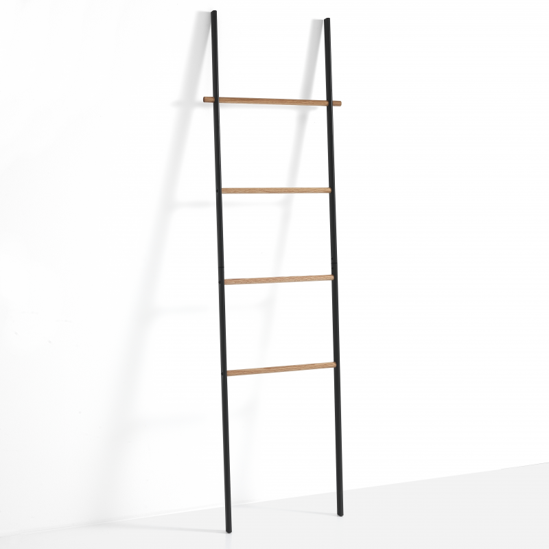 SCALA DECORATIVA - PORTA ASCIUGAMANI JANNY BLACK TOMASUCCI