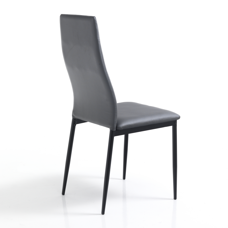 Set di 4 SEDIE NINA GREY TOMASUCCI