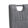 Set di 4 SEDIE AXANDRA DARK GREY TOMASUCCI