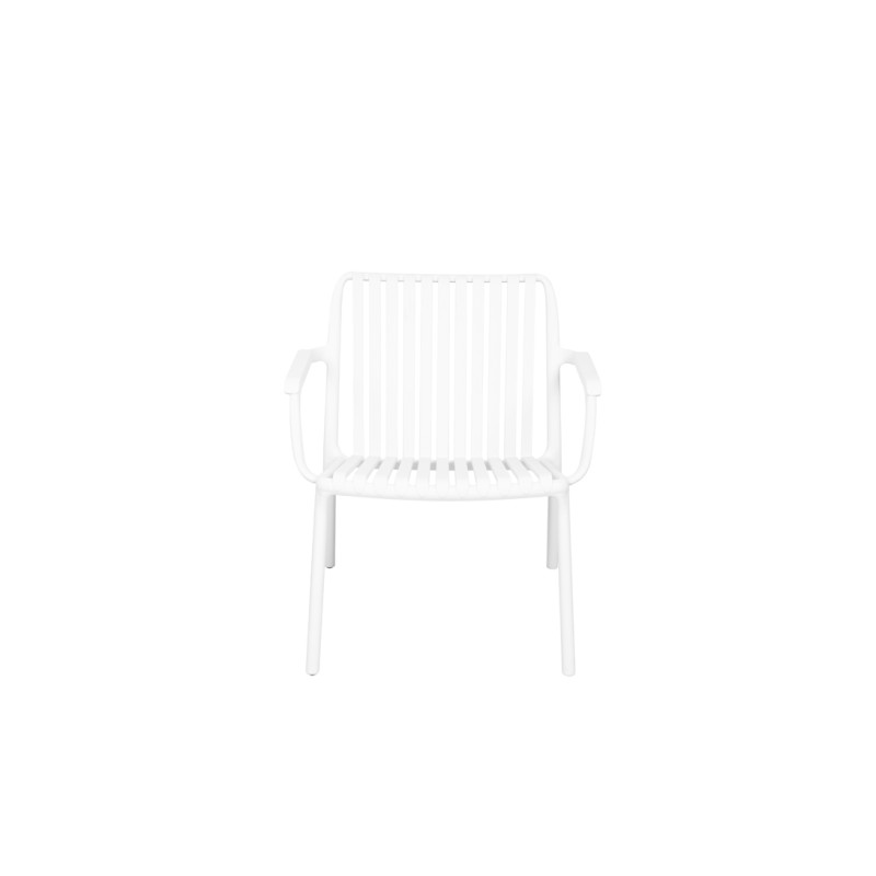 Poltrona Balcony Set Valencia Resina Bianco Moia