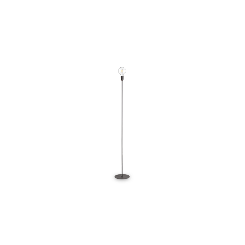 Lampada Da Terra Microphone Pt1 Nero Ideal-Lux