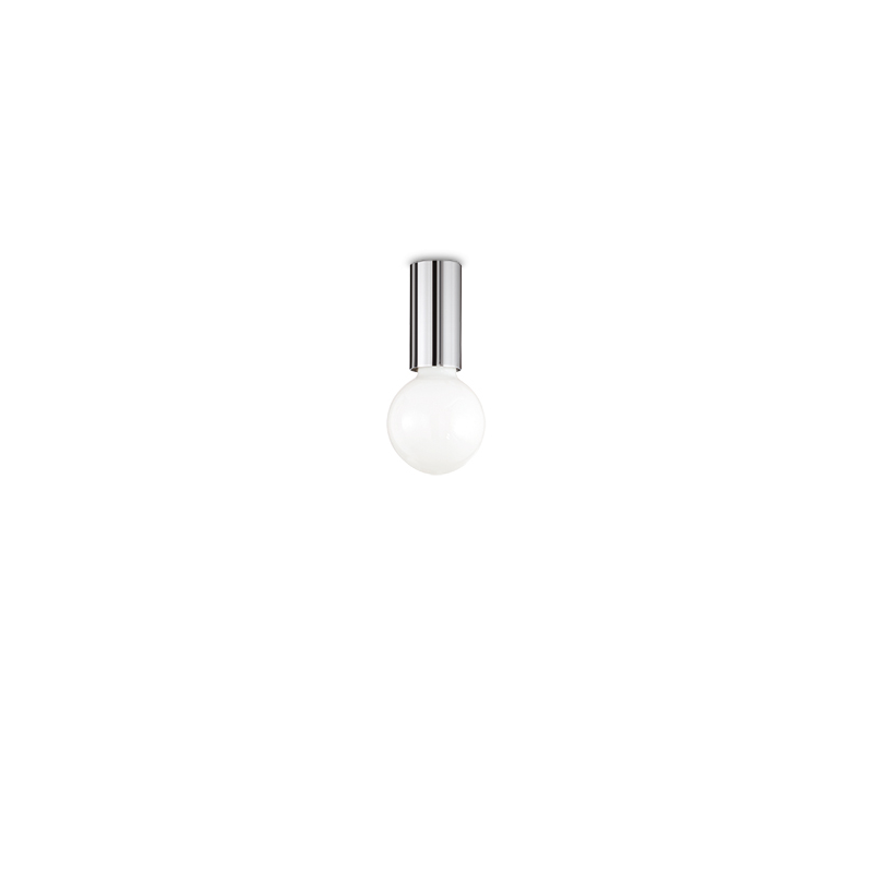 Lampada Da Soffitto Petit Pl1 Cromo Ideal-Lux