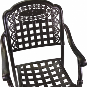 Zoom Completo pranzo alluminio pressofuso Maryland bronzo 7 pezzi