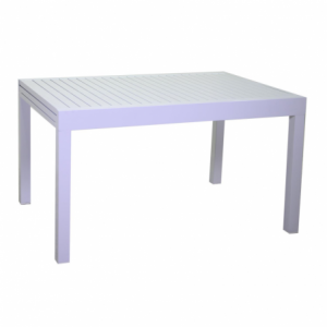 Zoom Tavolo cleveland allungabile bianco opaco rettangolare cm 135/270x90h75