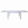 Tavolo cleveland allungabile bianco opaco rettangolare cm135/270x90h75