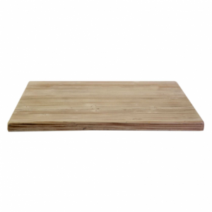 Zoom Top tavolo resina per esterno naturale quadro cm 70x70x3