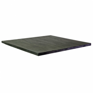 Top tavolo resina per esterno grigio quadro cm70x70x3