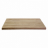 Top tavolo resina naturale rettangolare cm70x50h3