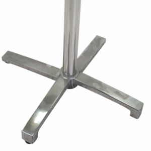 Zoom Base tavolo alluminio Lucas grigio ribaltabile cm 52x52h72