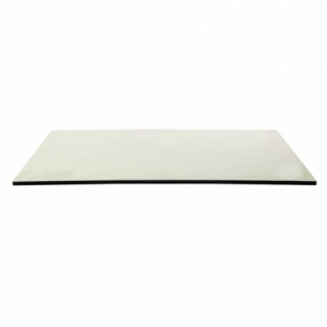 Zoom Top tavolo hpl bianco rettangolare cm 55x69x1