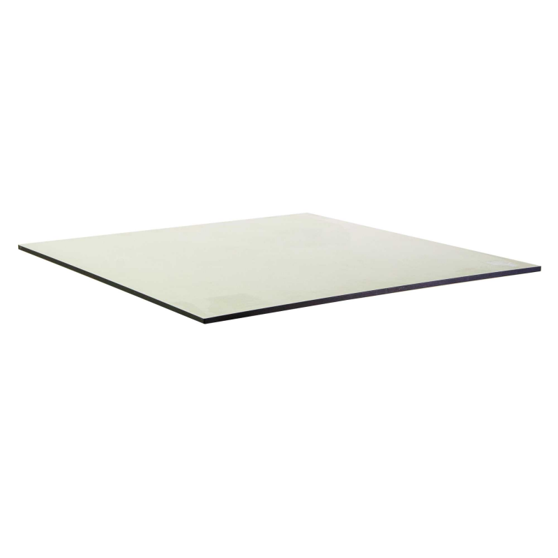 Top tavolo hpl bianco quadro cm59x59x1