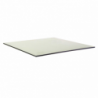Top tavolo hpl bianco quadro cm59x59x1