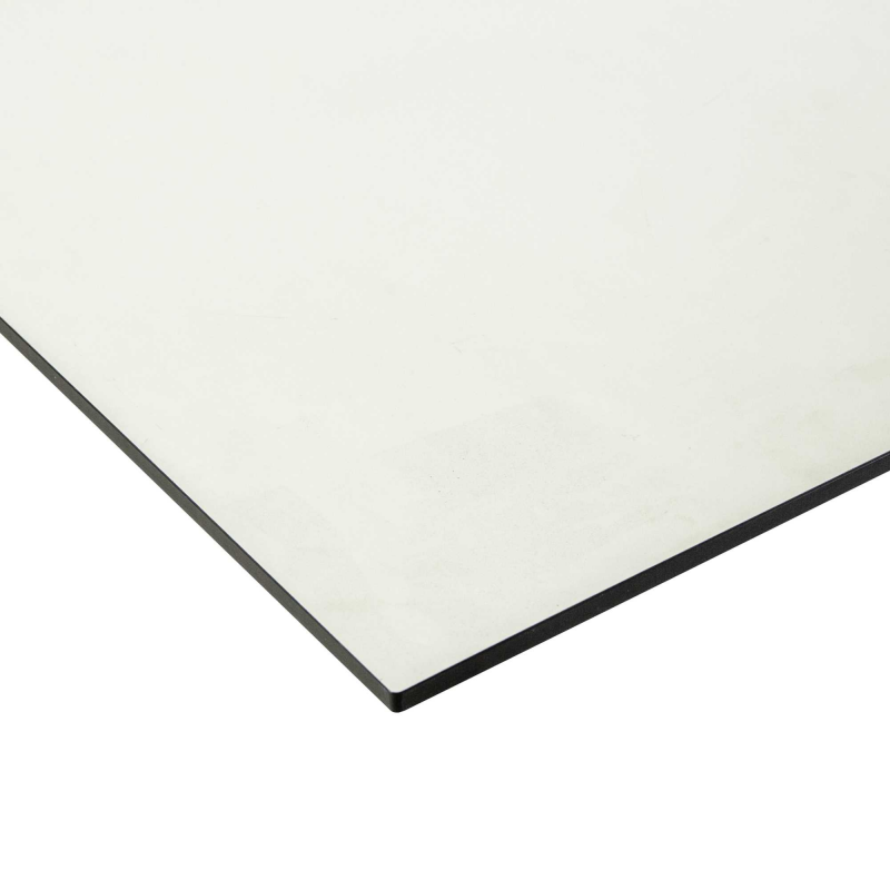 Top tavolo hpl bianco quadro cm59x59x1