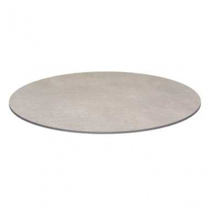 Top tavolo hpl grigio tondo cm ø59h1