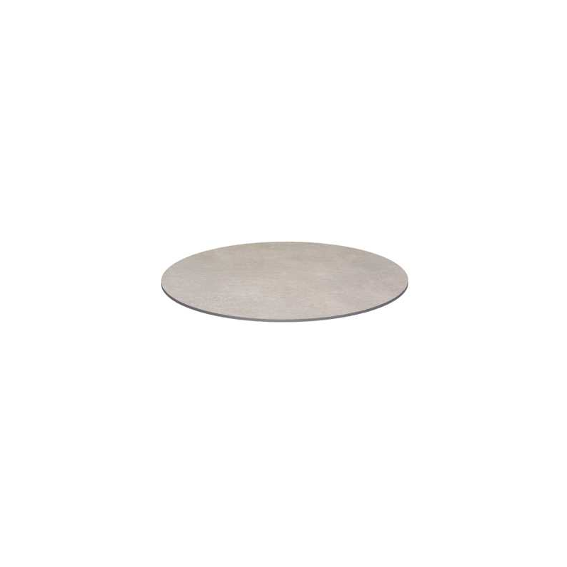 Top tavolo hpl grigio tondo cm ø59h1