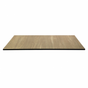 Zoom Top tavolo hpl effetto legno naturale rettangolare cm 55x69x1