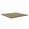Top tavolo hpl effetto legno naturale quadro cm69x69x1