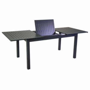 Tavolo alluminio Monterey allungabile antracite cm150/210x89h75