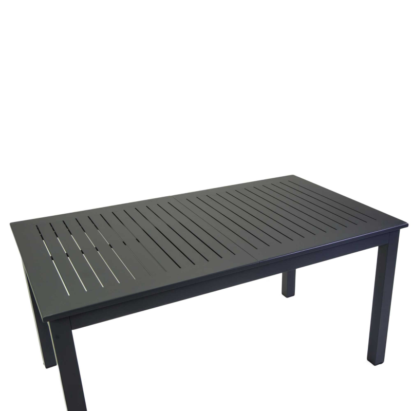 Tavolo alluminio Monterey allungabile antracite cm150/210x89h75