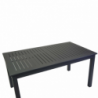 Tavolo alluminio Monterey allungabile antracite cm150/210x89h75