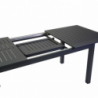 Tavolo alluminio Monterey allungabile antracite cm150/210x89h75