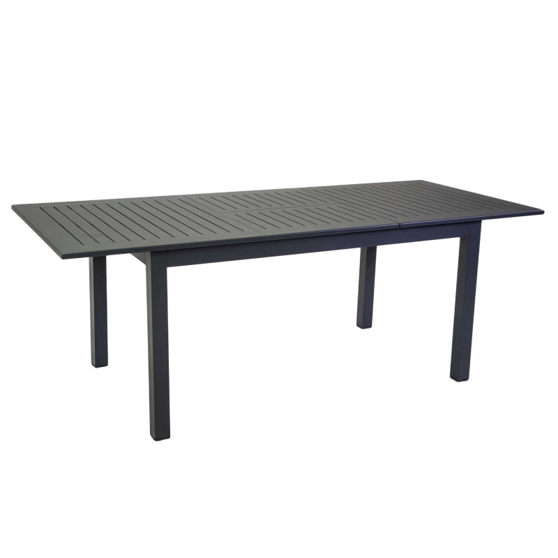 Tavolo alluminio Monterey allungabile antracite cm150/210x89h75
