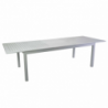 Tavolo alluminio Monterey allungabile bianco cm220/280x100h75