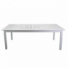 Tavolo alluminio Monterey allungabile bianco cm220/280x100h75