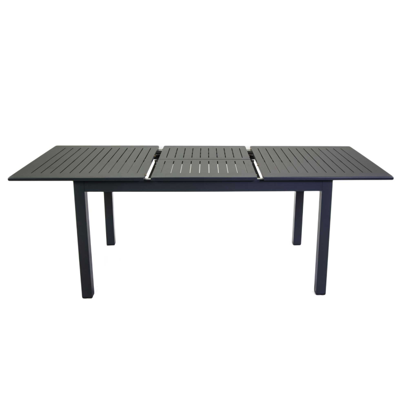Tavolo alluminio Monterey allungabile antracite cm220/280x100h75