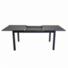 Tavolo alluminio Monterey allungabile antracite cm220/280x100h75