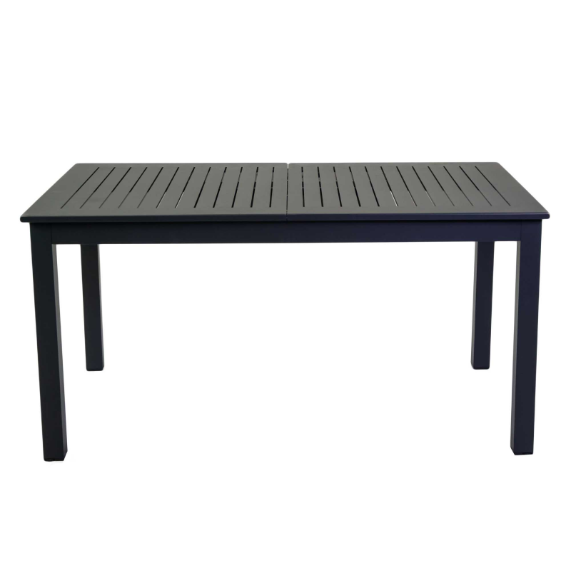 Tavolo alluminio Monterey allungabile antracite cm220/280x100h75