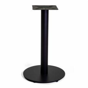 Zoom Base tavolo acciaio Gordon nero tondo cm ø45h72