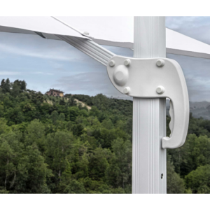 Zoom Ombrellone alluminio new michigan 2x3h2,55m senza mantovana bianco