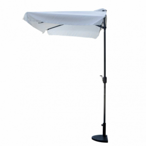 Zoom Ombrellone alluminio elmira decentrato bianco cm 230x130h250 (no base)