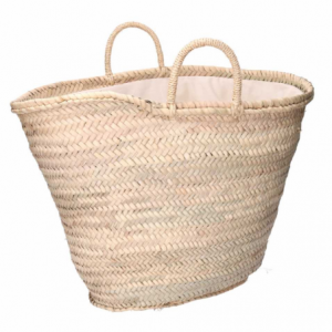 Zoom Borsa paglia naturale cm 50x30h35/44
