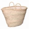 Borsa paglia naturale 50x30x35 cm elegante e capiente