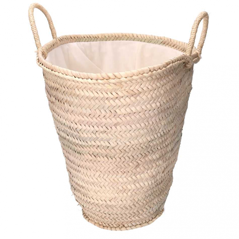 Borsa paglia naturale 50x30x35 cm elegante e capiente