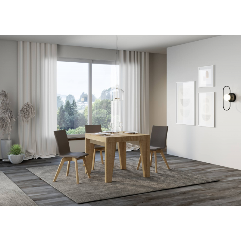 Tavolo allungabile 90x90/246 cm Naxy Premium