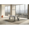 Tavolo allungabile 90x120/224 cm Paxon Premium telaio Antracite